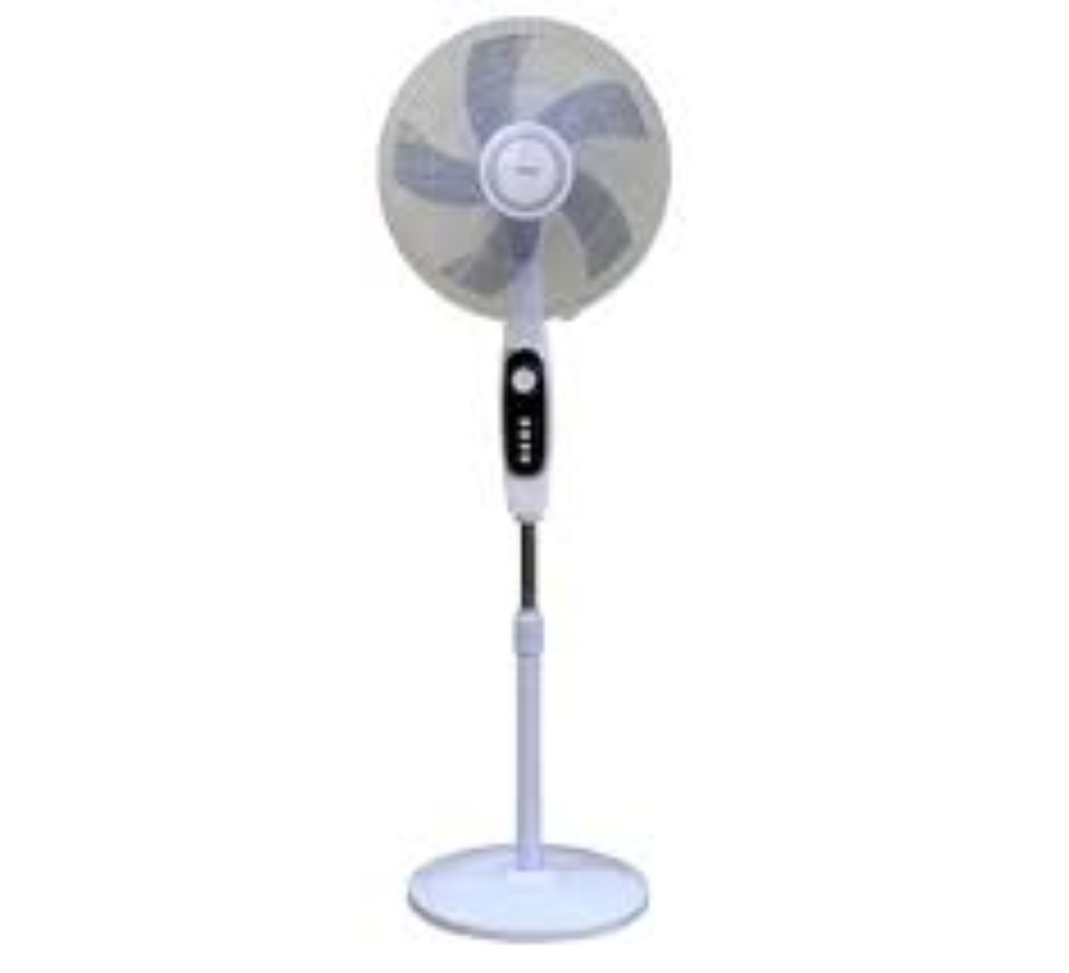 MIKA STAND FAN 16   WHITE & SILVER MFS1623/WS